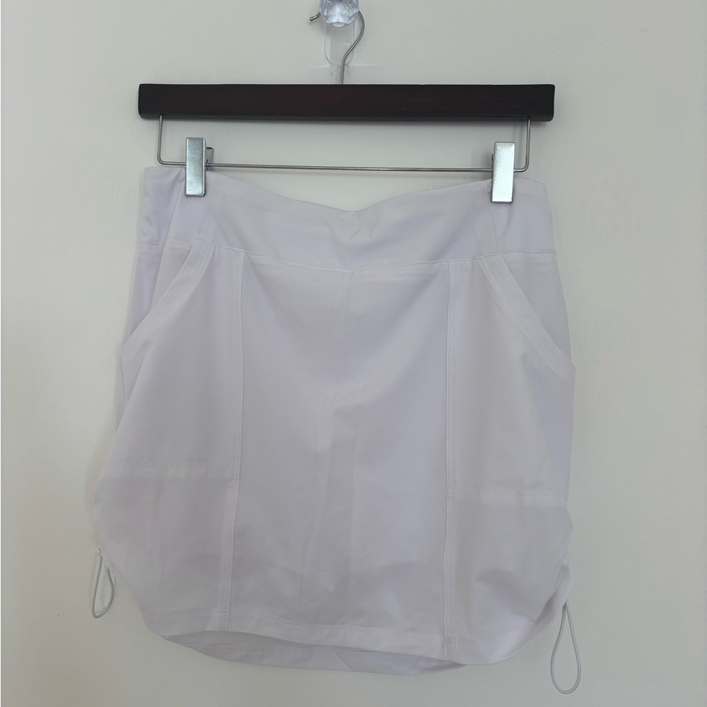 Kyodan White Skort with Adjustable Hem